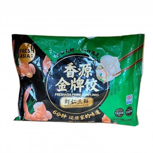 香源水饺 金牌虾仁三鲜400g