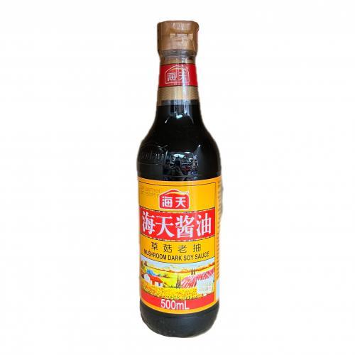 海天酱油草菇老抽500ml