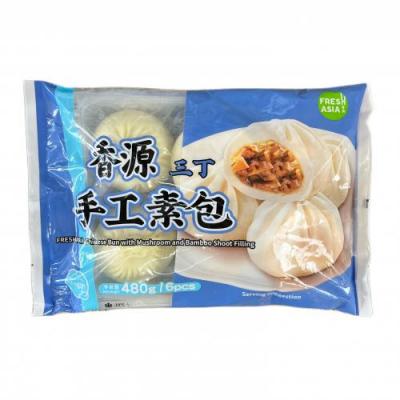 香源三丁手工素包(6pcs/480g)