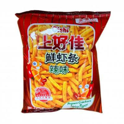 上好佳鲜虾条辣味40g