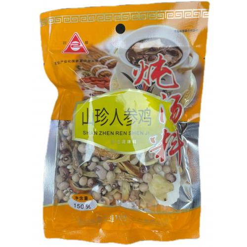 山珍人参鸡150g