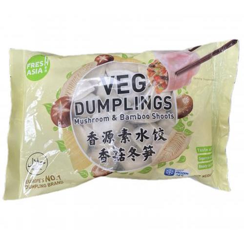 Mushroom and bamboo shoots dumplings 450g