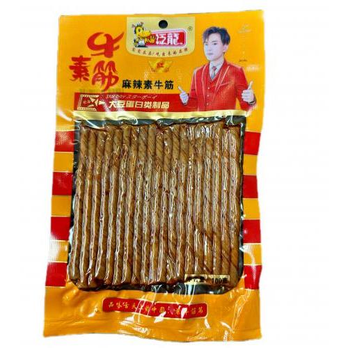 泛龙 麻辣素牛筋 100g